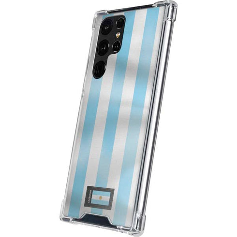 Argentina Soccer Flag Galaxy S22 Ultra Clear Case